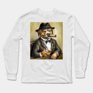 The DogFather OilPaint Long Sleeve T-Shirt